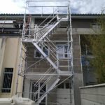 Sapine d'acces pour un immeuble à Craponne (69)